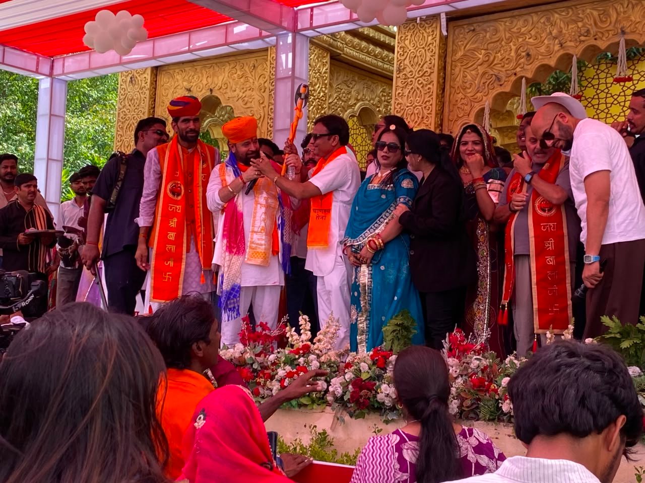 Heartfelt birthday wishes to Honorable Shri Shiv Singh Shekhawat Ji, National President of Rashtriya Karni Sena, from Honorable Shri Ajay Kumar Sharma Ji, National President of Chanakya Sena.